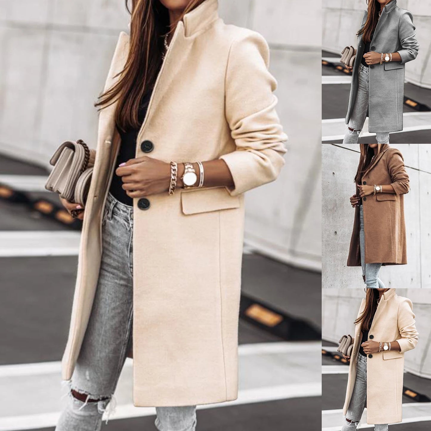 Manteau En Lain Pour Femme